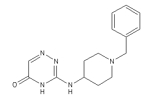 3-[(1-benzyl-4-piperidyl)amino]-4H-1,2,4-triazin-5-one