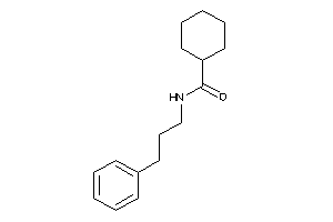 N-(3-phenylpropyl)cyclohexanecarboxamide