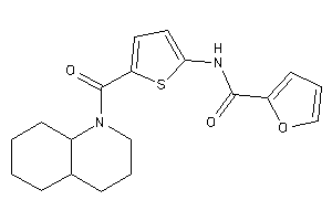 N-[5-(3,4,4a,5,6,7,8,8a-octahydro-2H-quinoline-1-carbonyl)-2-thienyl]-2-furamide