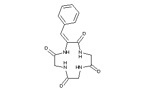 2-benzal-3,6,9,12-tetrazacyclododecane-1,4,7,10-diquinone