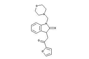 3-[2-(2-furyl)-2-keto-ethyl]-1-(morpholinomethyl)oxindole