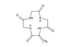 2-methylene-3,6,9,12-tetrazacyclododecane-1,4,7,10-diquinone