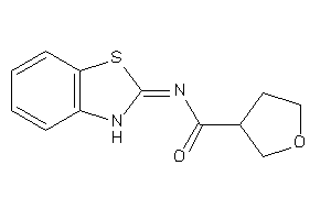 N-(3H-1,3-benzothiazol-2-ylidene)tetrahydrofuran-3-carboxamide