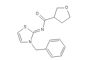 N-(3-benzyl-4-thiazolin-2-ylidene)tetrahydrofuran-3-carboxamide