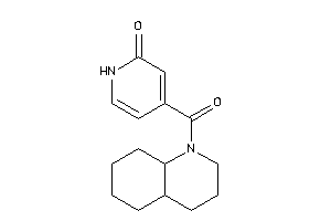 4-(3,4,4a,5,6,7,8,8a-octahydro-2H-quinoline-1-carbonyl)-2-pyridone