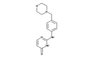 2-[4-(morpholinomethyl)anilino]-1H-pyrimidin-6-one