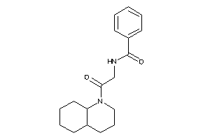 N-[2-(3,4,4a,5,6,7,8,8a-octahydro-2H-quinolin-1-yl)-2-keto-ethyl]benzamide