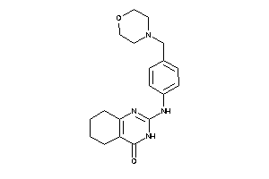 2-[4-(morpholinomethyl)anilino]-5,6,7,8-tetrahydro-3H-quinazolin-4-one