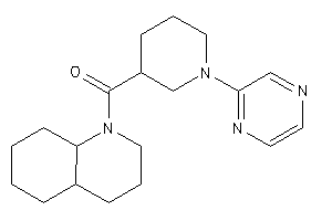 3,4,4a,5,6,7,8,8a-octahydro-2H-quinolin-1-yl-(1-pyrazin-2-yl-3-piperidyl)methanone