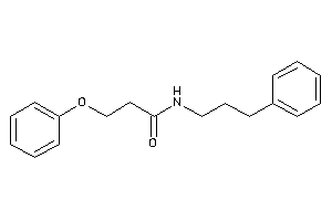 3-phenoxy-N-(3-phenylpropyl)propionamide