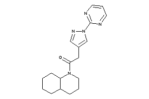 1-(3,4,4a,5,6,7,8,8a-octahydro-2H-quinolin-1-yl)-2-[1-(2-pyrimidyl)pyrazol-4-yl]ethanone