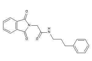 N-(3-phenylpropyl)-2-phthalimido-acetamide