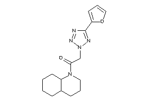 1-(3,4,4a,5,6,7,8,8a-octahydro-2H-quinolin-1-yl)-2-[5-(2-furyl)tetrazol-2-yl]ethanone