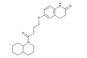 6-[4-(3,4,4a,5,6,7,8,8a-octahydro-2H-quinolin-1-yl)-4-keto-butoxy]-3,4-dihydrocarbostyril