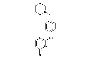 2-[4-(piperidinomethyl)anilino]-1H-pyrimidin-6-one