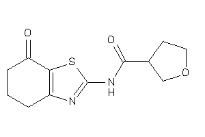 N-(7-keto-5,6-dihydro-4H-1,3-benzothiazol-2-yl)tetrahydrofuran-3-carboxamide