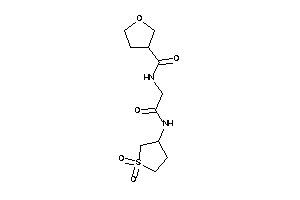 N-[2-[(1,1-diketothiolan-3-yl)amino]-2-keto-ethyl]tetrahydrofuran-3-carboxamide