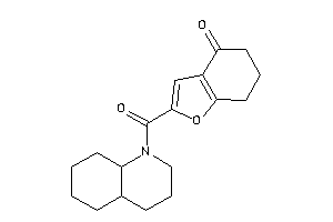 2-(3,4,4a,5,6,7,8,8a-octahydro-2H-quinoline-1-carbonyl)-6,7-dihydro-5H-benzofuran-4-one