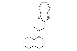 1-(3,4,4a,5,6,7,8,8a-octahydro-2H-quinolin-1-yl)-2-([1,2,4]triazolo[1,5-a]pyrimidin-2-yl)ethanone