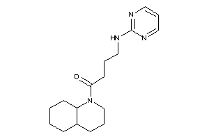 1-(3,4,4a,5,6,7,8,8a-octahydro-2H-quinolin-1-yl)-4-(2-pyrimidylamino)butan-1-one