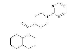 3,4,4a,5,6,7,8,8a-octahydro-2H-quinolin-1-yl-[1-(2-pyrimidyl)-4-piperidyl]methanone