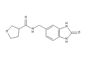 N-[(2-keto-1,3-dihydrobenzimidazol-5-yl)methyl]tetrahydrofuran-3-carboxamide