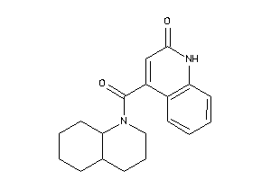 4-(3,4,4a,5,6,7,8,8a-octahydro-2H-quinoline-1-carbonyl)carbostyril