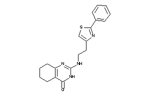Image of 2-[2-(2-phenylthiazol-4-yl)ethylamino]-5,6,7,8-tetrahydro-3H-quinazolin-4-one