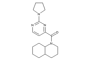 3,4,4a,5,6,7,8,8a-octahydro-2H-quinolin-1-yl-(2-pyrrolidinopyrimidin-4-yl)methanone