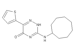 3-(cyclooctylamino)-6-(2-thienyl)-2H-1,2,4-triazin-5-one