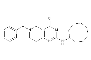 6-benzyl-2-(cyclooctylamino)-3,5,7,8-tetrahydropyrido[4,3-d]pyrimidin-4-one