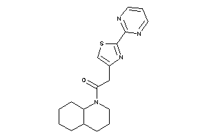 1-(3,4,4a,5,6,7,8,8a-octahydro-2H-quinolin-1-yl)-2-[2-(2-pyrimidyl)thiazol-4-yl]ethanone