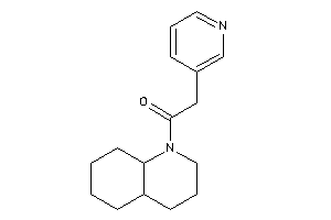 1-(3,4,4a,5,6,7,8,8a-octahydro-2H-quinolin-1-yl)-2-(3-pyridyl)ethanone