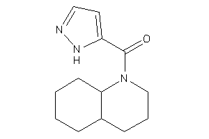 3,4,4a,5,6,7,8,8a-octahydro-2H-quinolin-1-yl(1H-pyrazol-5-yl)methanone