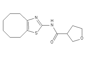 N-(4,5,6,7,8,9-hexahydrocycloocta[d]thiazol-2-yl)tetrahydrofuran-3-carboxamide