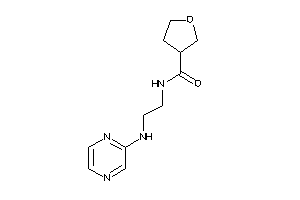 N-[2-(pyrazin-2-ylamino)ethyl]tetrahydrofuran-3-carboxamide