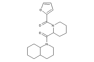 3,4,4a,5,6,7,8,8a-octahydro-2H-quinolin-1-yl-[1-(2-furoyl)-2-piperidyl]methanone