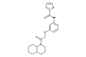 N-[3-[2-(3,4,4a,5,6,7,8,8a-octahydro-2H-quinolin-1-yl)-2-keto-ethoxy]phenyl]-2-furamide