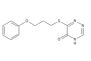 6-(3-phenoxypropylthio)-4H-1,2,4-triazin-5-one