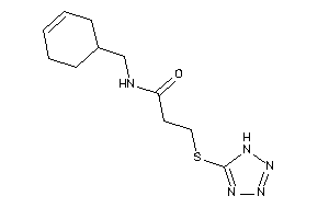 N-(cyclohex-3-en-1-ylmethyl)-3-(1H-tetrazol-5-ylthio)propionamide