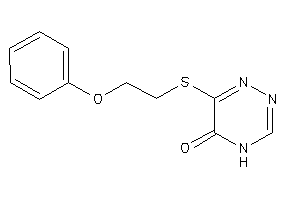 6-(2-phenoxyethylthio)-4H-1,2,4-triazin-5-one