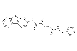 N'-dibenzofuran-3-yl-N-[2-(2-furfurylamino)-2-keto-ethyl]oxamide