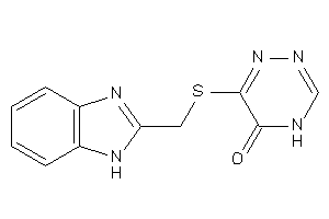 6-(1H-benzimidazol-2-ylmethylthio)-4H-1,2,4-triazin-5-one