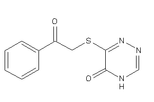 6-(phenacylthio)-4H-1,2,4-triazin-5-one