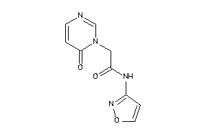 N-isoxazol-3-yl-2-(6-ketopyrimidin-1-yl)acetamide