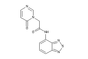 2-(6-ketopyrimidin-1-yl)-N-piazthiol-4-yl-acetamide