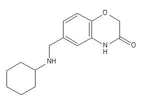 6-[(cyclohexylamino)methyl]-4H-1,4-benzoxazin-3-one