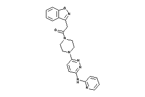 2-indoxazen-3-yl-1-[4-[6-(2-pyridylamino)pyridazin-3-yl]piperazino]ethanone