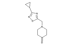 1-[(3-cyclopropyl-1,2,4-oxadiazol-5-yl)methyl]-4-piperidone