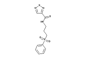 N-(3-besylpropyl)-1,2,5-thiadiazole-3-carboxamide
